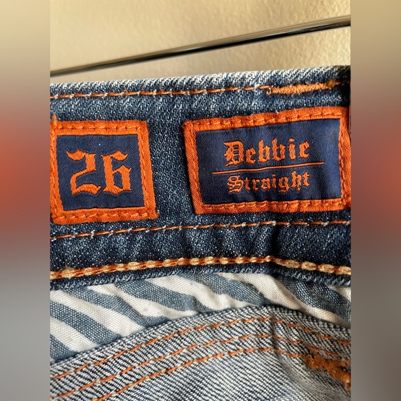 ROCK REVIVAL JEANS - Vintage. Straight leg / low rise. - Picture 9 of 9